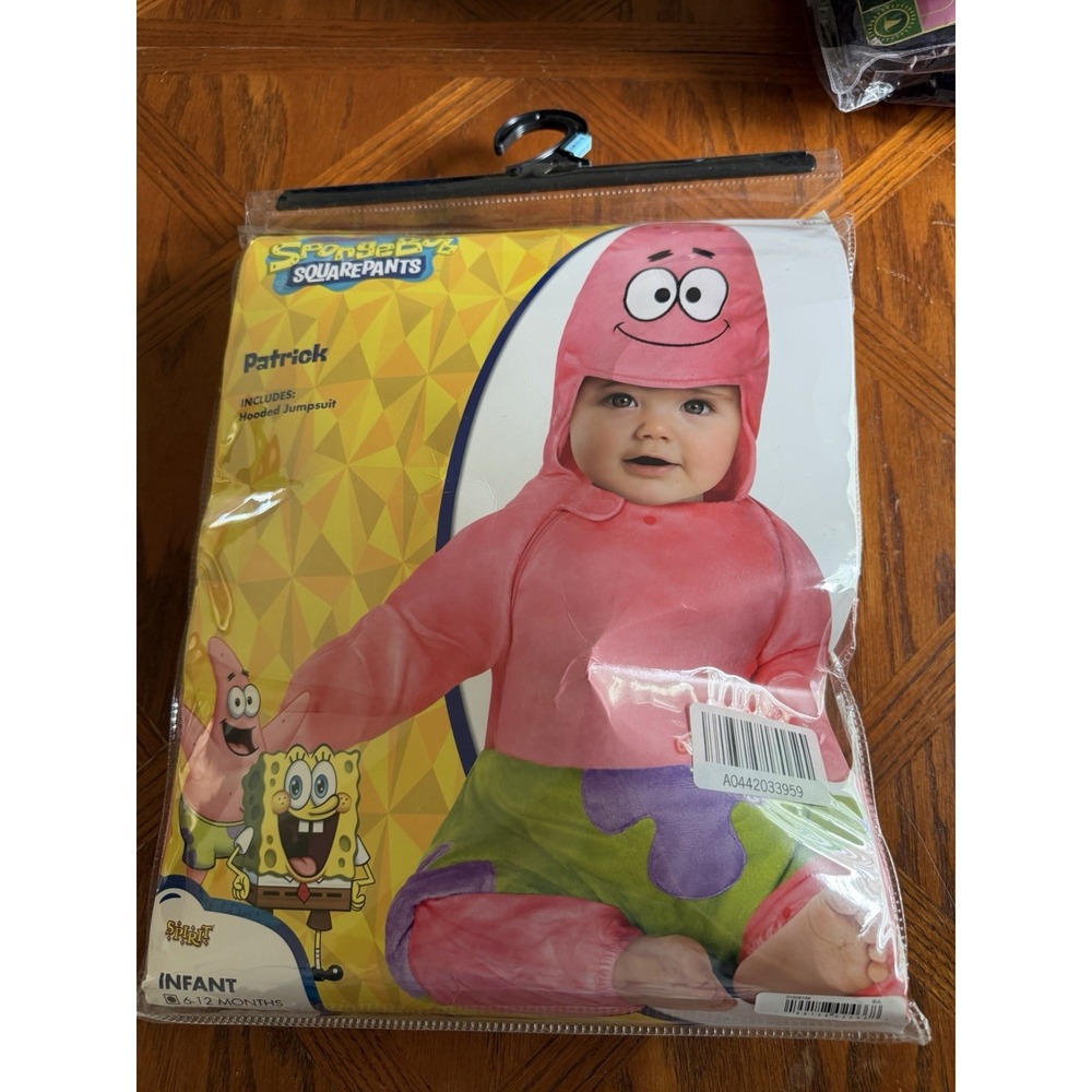 Spirit SpongeBob SquarePants Patrick Costume Infant 6-12 Months